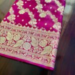 Bright Pink Saree